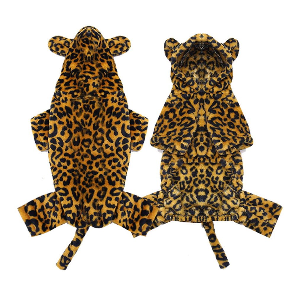 Leopard Jumpsuit Dog Costume - Jumpsuits from Sale at DoggyTopia