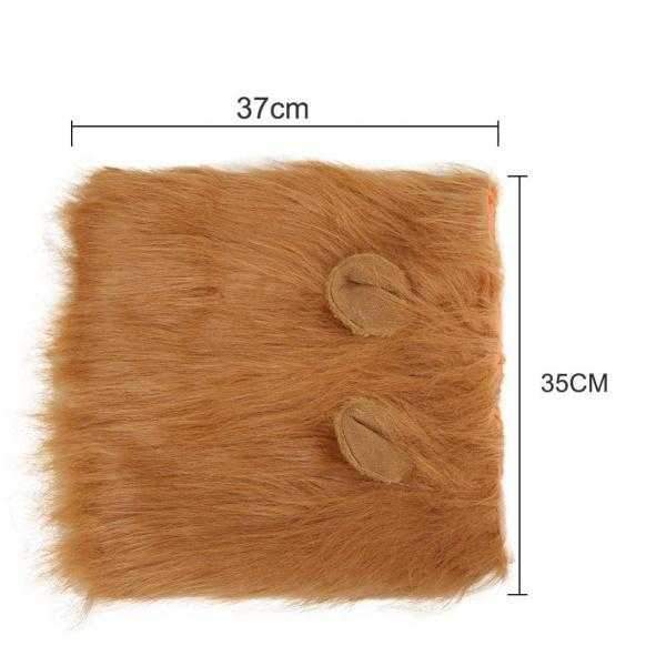 Lion Mane Dog Costume - Medium to Large Dogs - Costumes from Halloween at DoggyTopia
