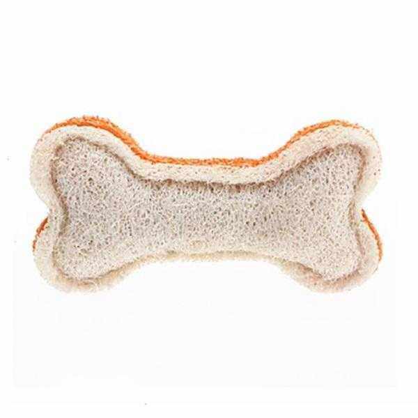 Loofah Bone Dental Toy - Small - Dental Toys from . at DoggyTopia