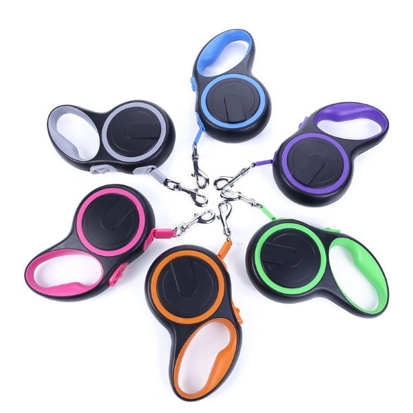 Neon Retractable Dog Lead 3 & 5 meter - Retractable Leads from . at DoggyTopia