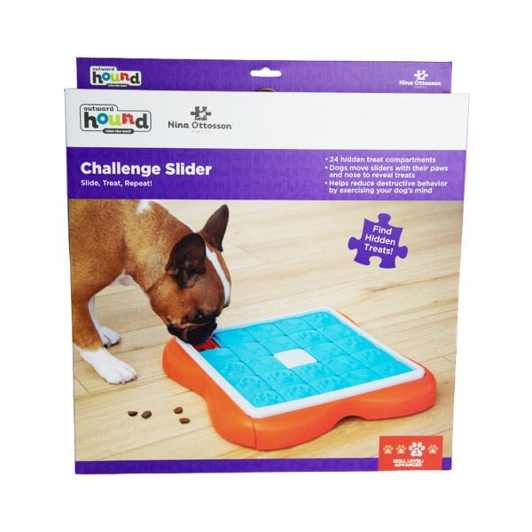 Nina Ottosson - Challenge Slider - Puzzles from Nina Ottosson at DoggyTopia