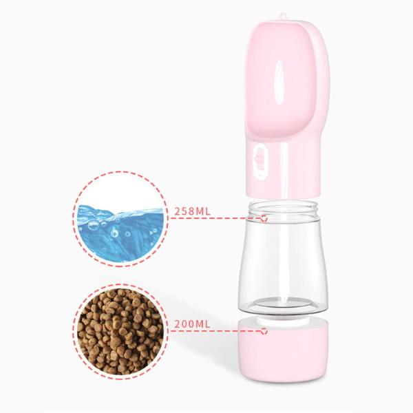 On - The - Go Water & Snack Bottle - Travel Bottles from . at DoggyTopia