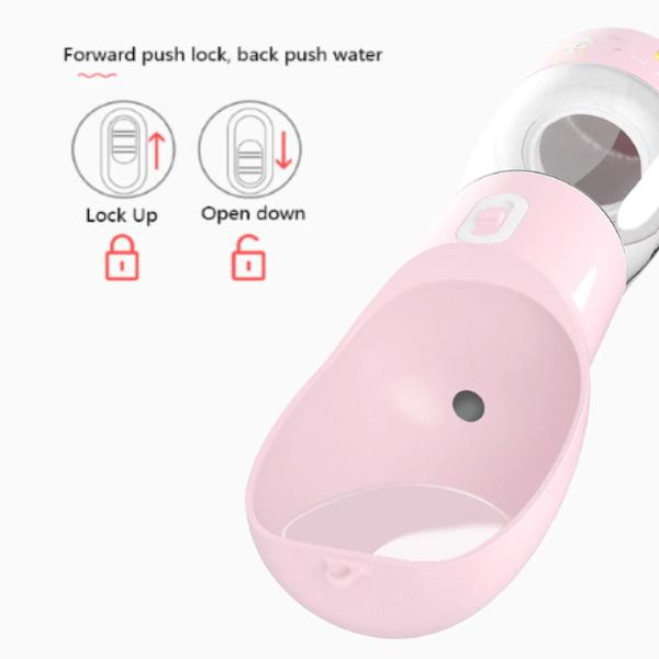 On - The - Go Water & Snack Bottle - Travel Bottles from . at DoggyTopia