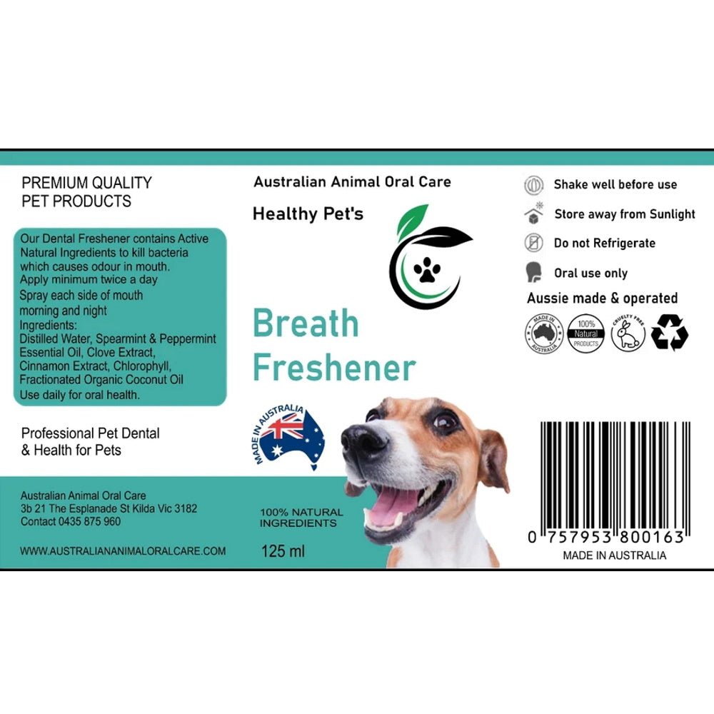 Pet Breath Freshener - Oral Care from Australian Animal Oral Care at DoggyTopia