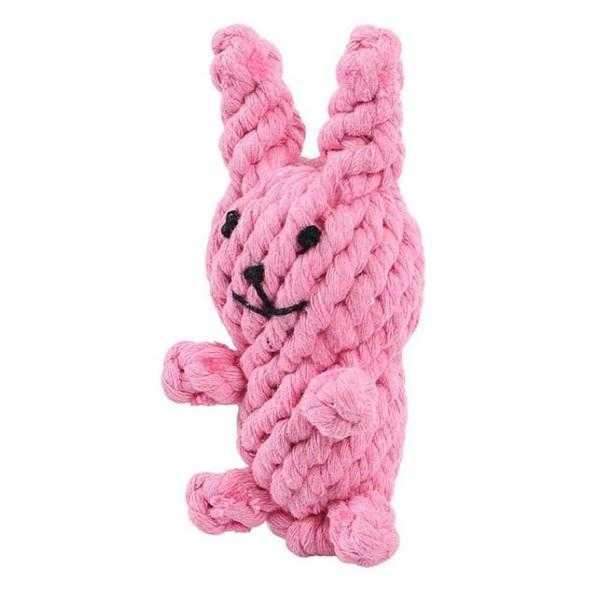 Rabbit Rope Dog Toy - Rope Toys from . at DoggyTopia