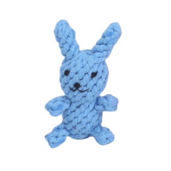 Rabbit Rope Dog Toy - Rope Toys from . at DoggyTopia