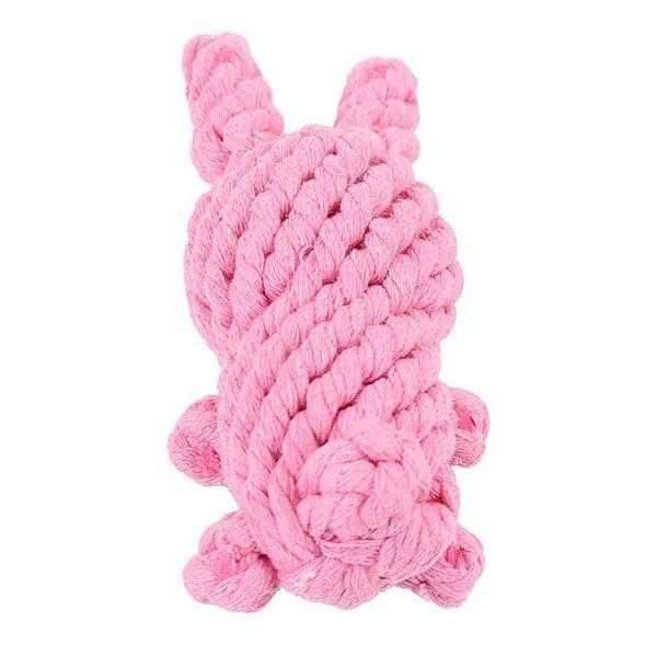 Rabbit Rope Dog Toy - Rope Toys from . at DoggyTopia