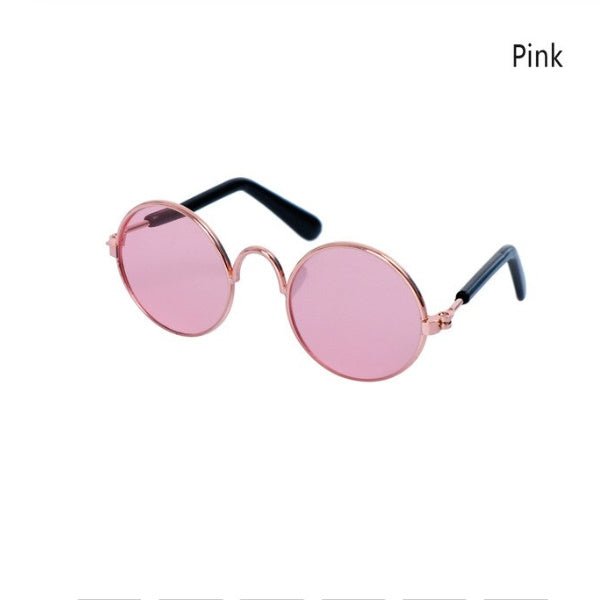 Round Fashion Dog Sunglasses - Sunglasses from . at DoggyTopia