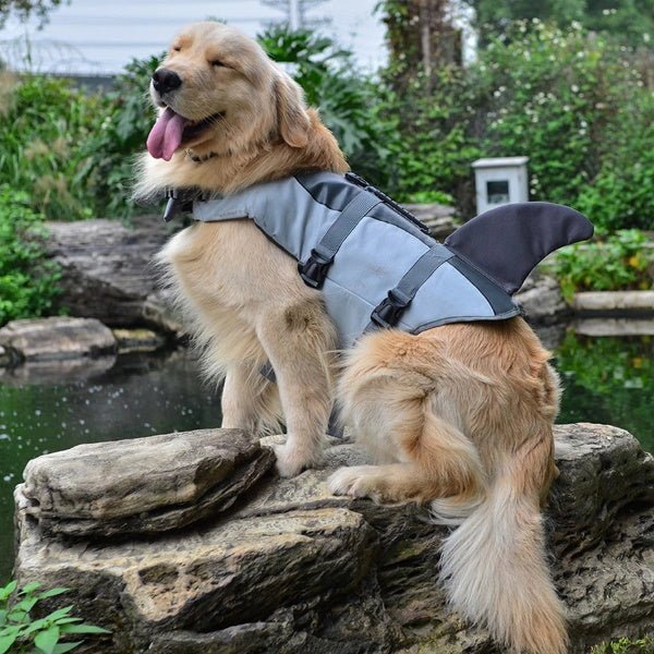 Shark Dog Life Jacket - Life Jackets from . at DoggyTopia