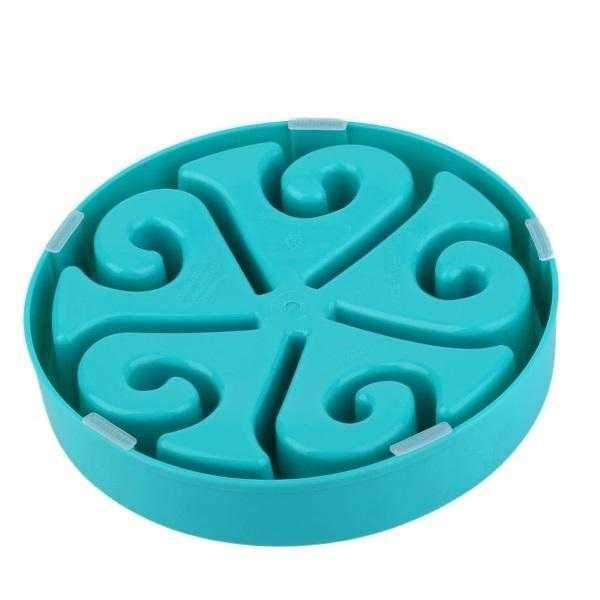 Slow Feeder Swirl Dog Bowl - Slow Feeding Bowls from . at DoggyTopia