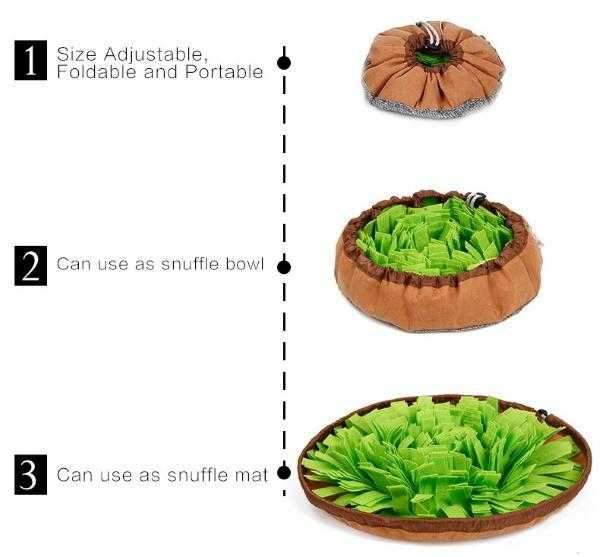 Snuffle Bowl Mat - Snuffle Mats from . at DoggyTopia