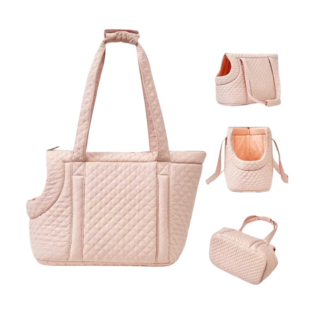 Coco Dog Carrier - Blush Pink