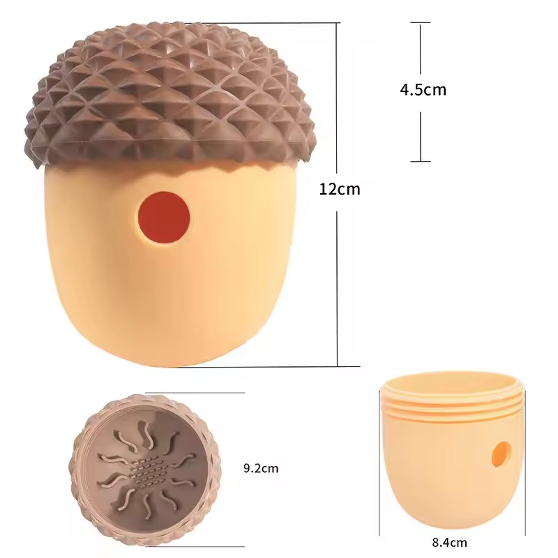 Enrichment Acorn Dog Toy