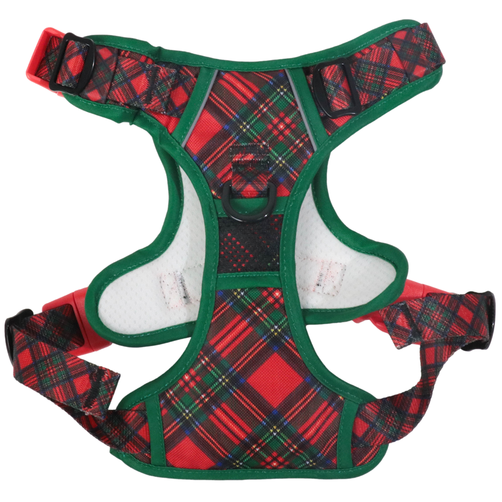 Big & Little Dogs All Rounder Harness: Festive Tartan