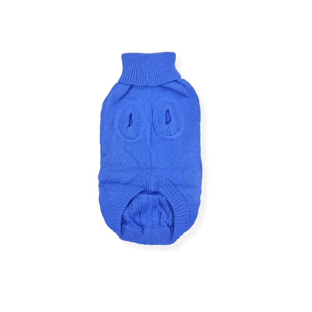 Cable Knit Jumper - Royal Blue