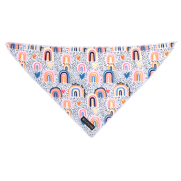 Big & Little Dogs Chasing Rainbows Bandana