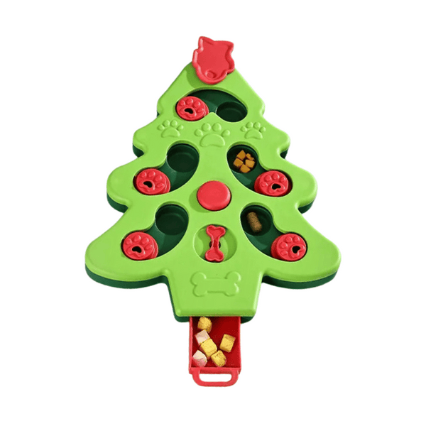 Christmas Tree Dog Puzzle