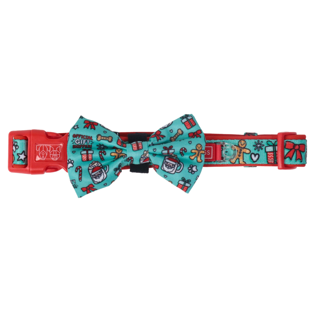 Big & Little Dogs Collar & Bow Tie: Official Gift Sniffer