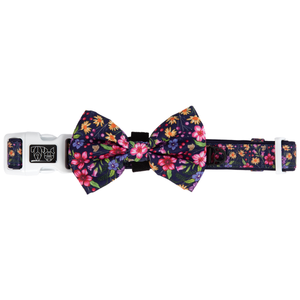 Big & Little Dogs Petal Paradise Collar & Bow Tie