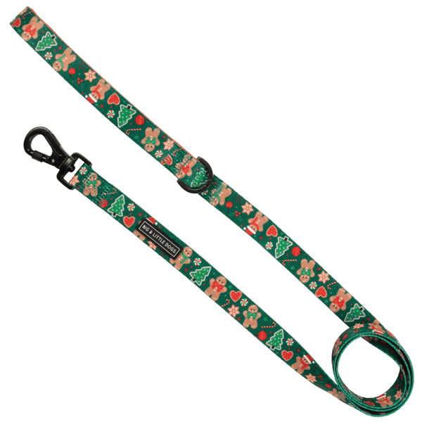 Big & Little Dogs Gingerbread Cutie Dog Leash
