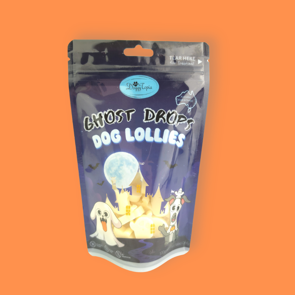 Halloween Ghost Drops Dog Lollies
