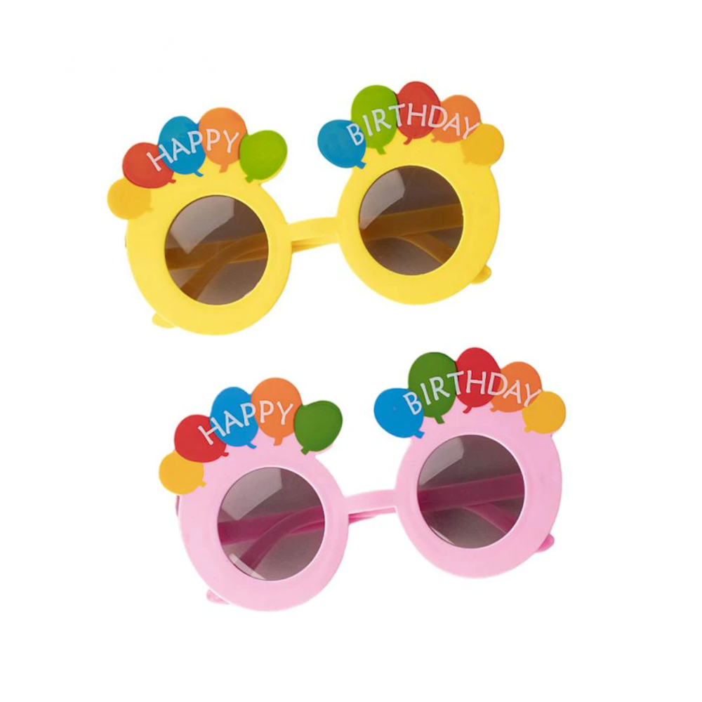 Happy Birthday Balloon Dog Glasses