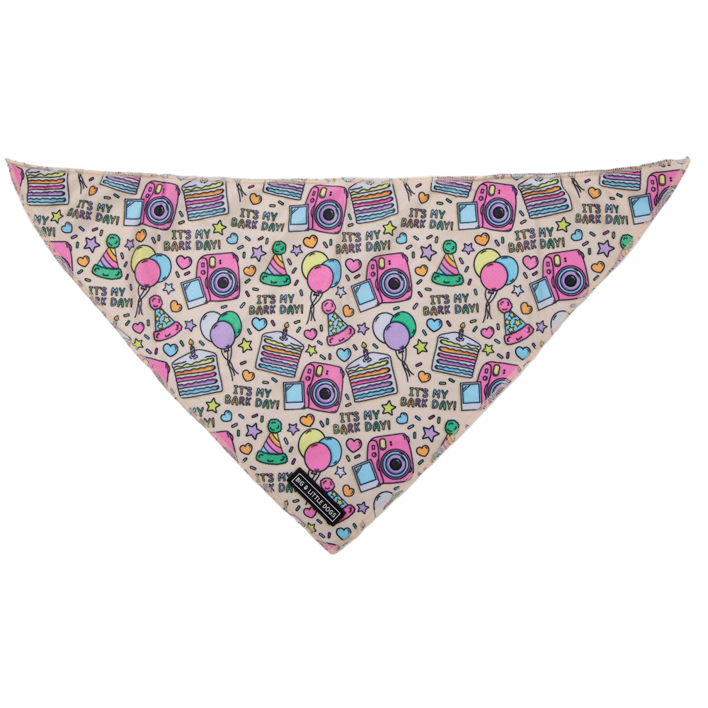 Big & Little Dogs It's My Bark Day Bandana