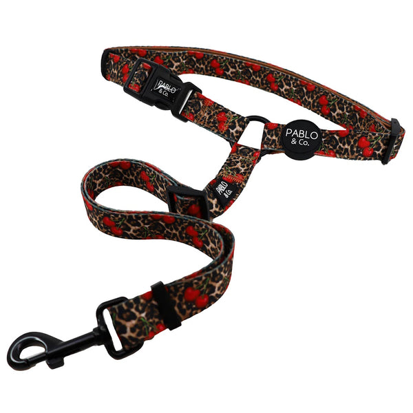 Pablo & Co Leopard Cherries Headrest Car Restraint