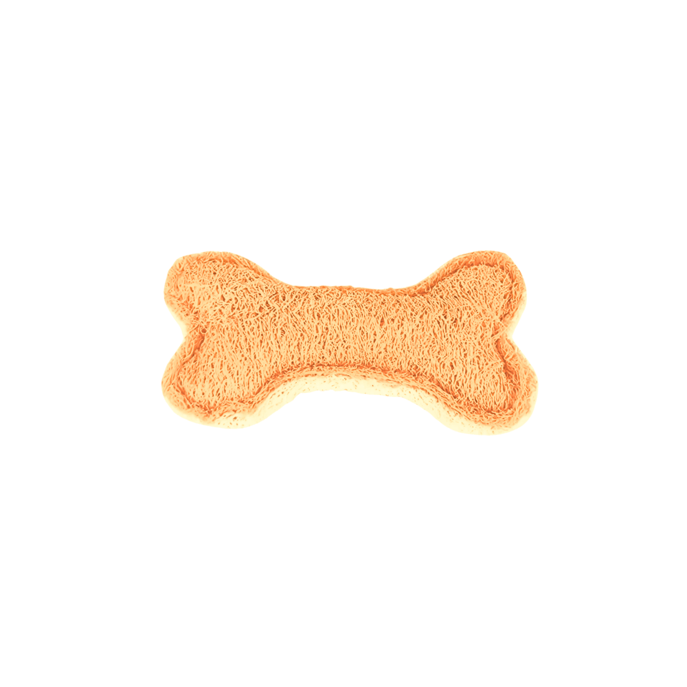 Loofah Bone Dental Toy - Small