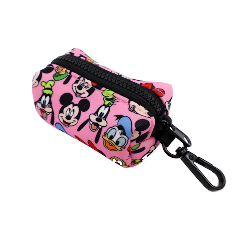 Pablo & Co Mickey & Friends: Poop Bag Holder - Pink