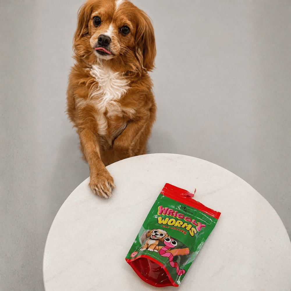 Wriggly Worms Dog Lollies