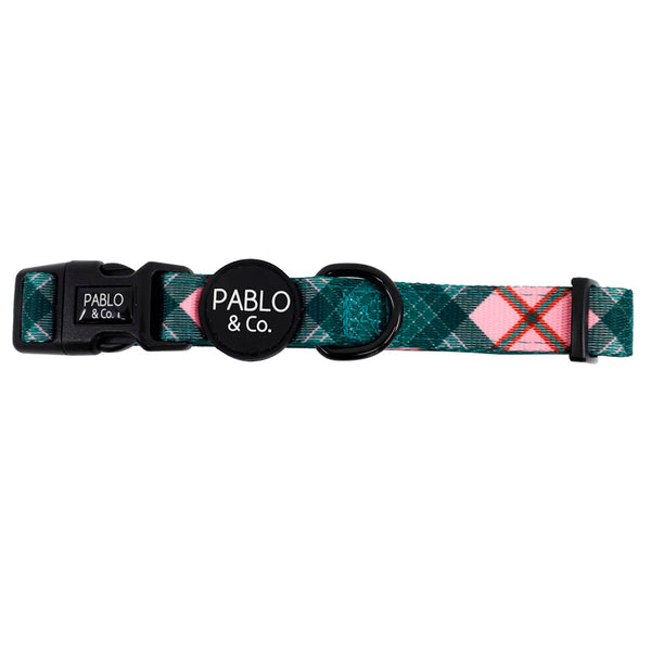 Pablo & Co Patch's Plaid: Dog Collar