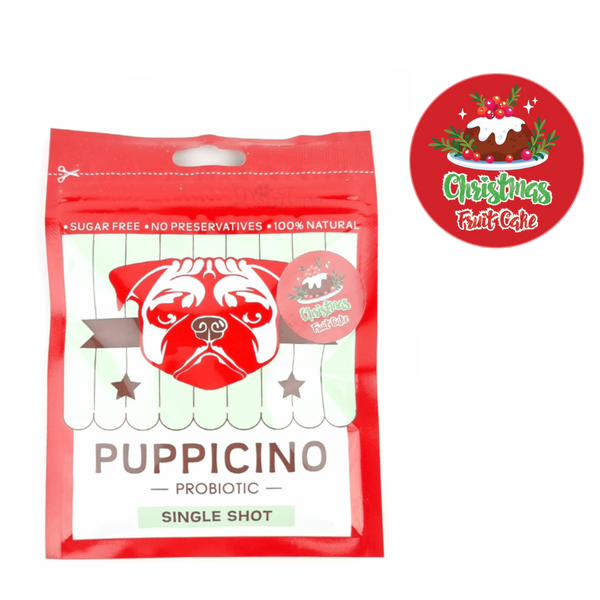 L'Barkery Puppicino Christmas Fruit Cake Shot