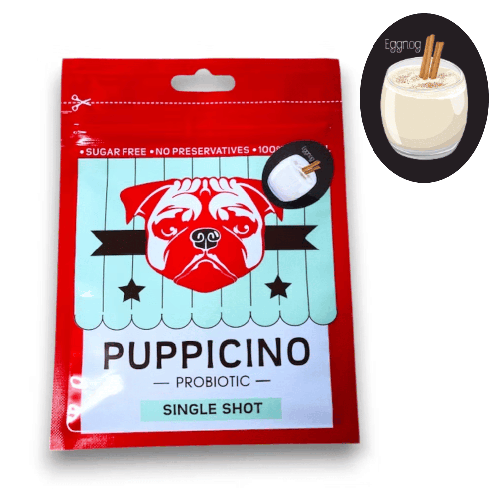 L'Barkery Puppicino Eggnog Shot