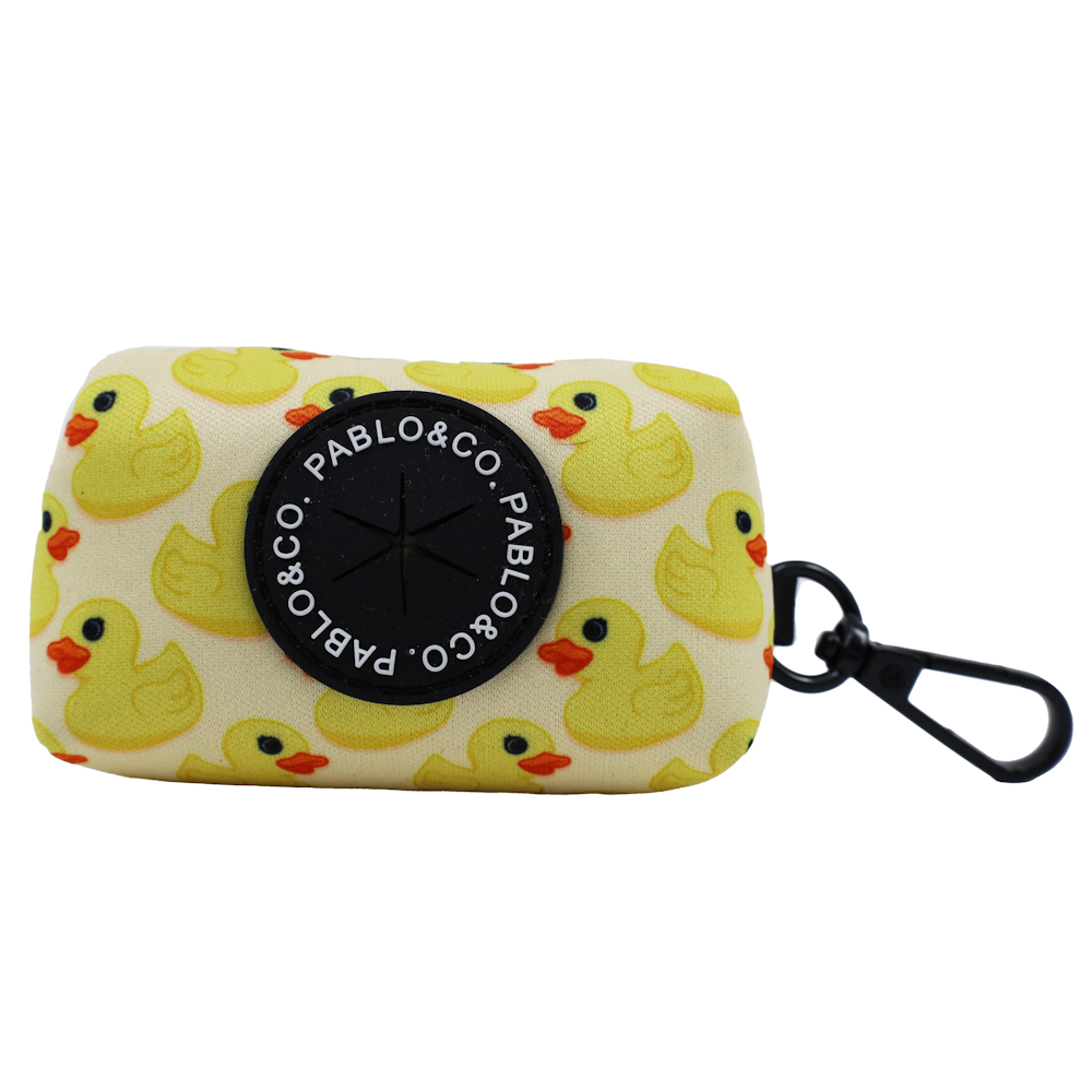 Pablo & Co Rubber Ducky Poop Bag Holder