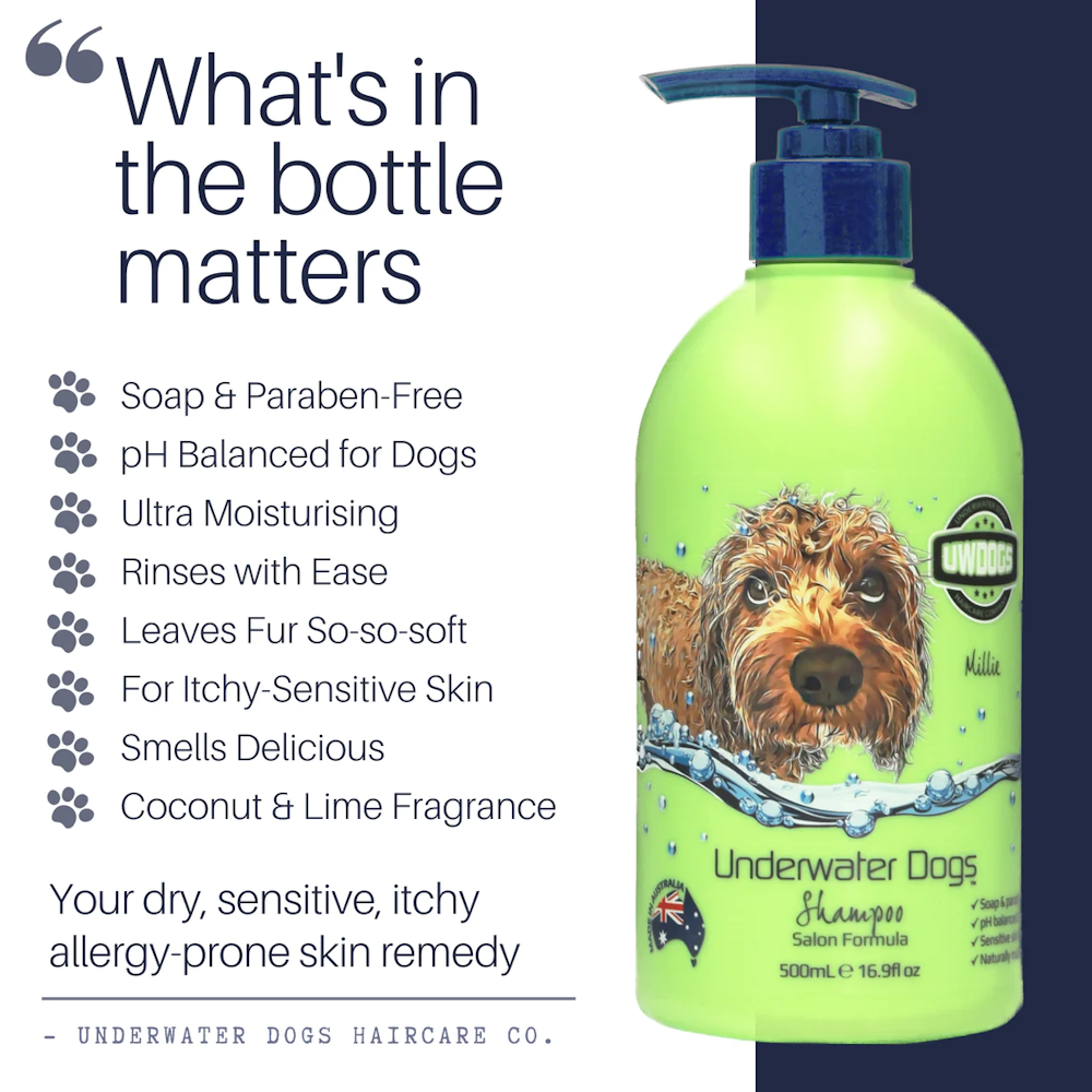 UNDERWATER DOGS Shampoo 500mL