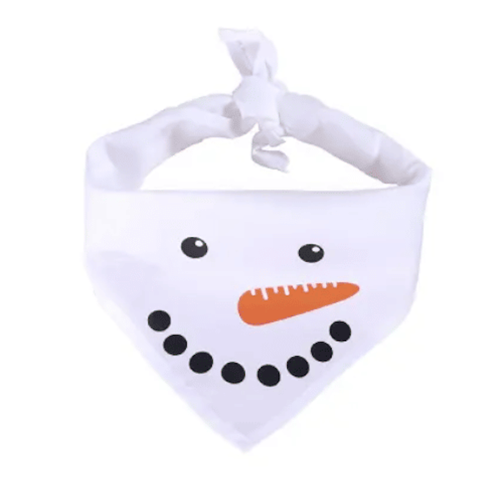 Snowman Dog Bandana