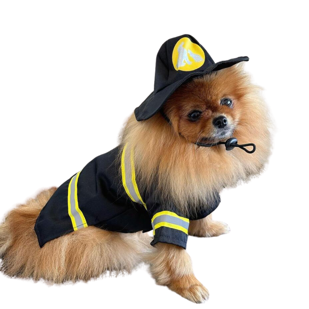 Fire Fighter Dog Costume