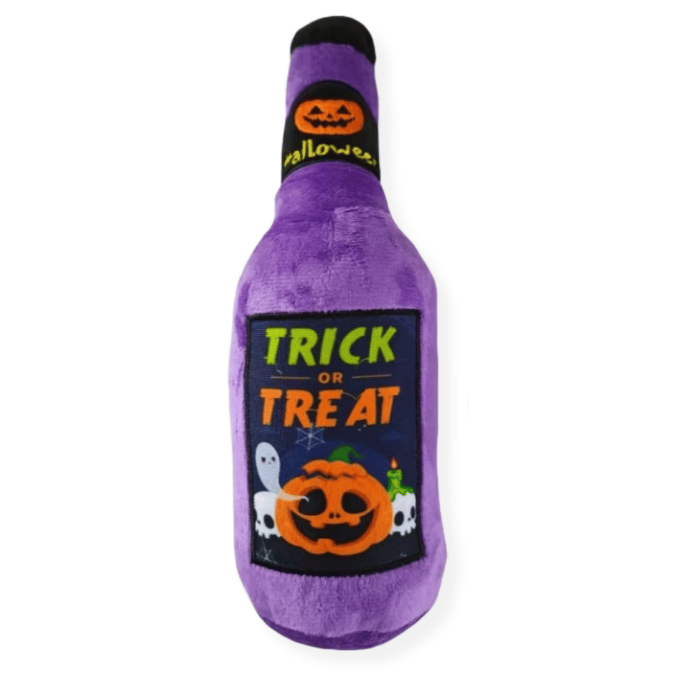 Witches Brew Trick Bottle Dog Toy