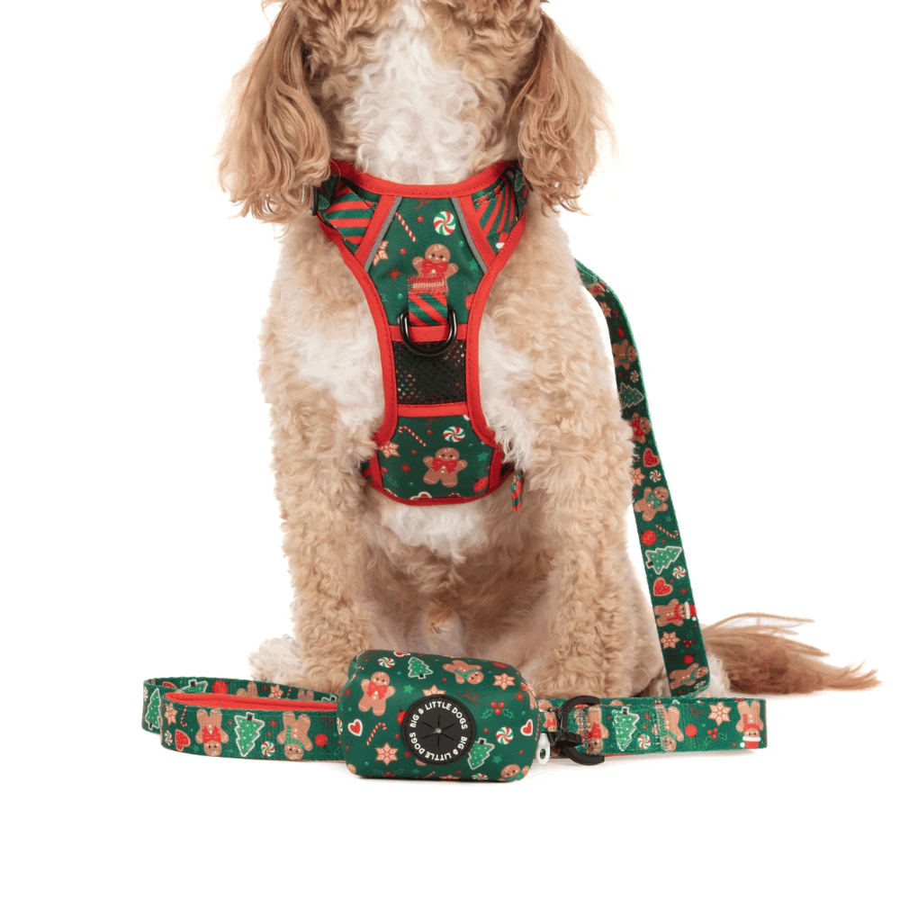 Big & Little Dogs Gingerbread Cutie Poop Bag Holder - Poop Bag Holders from Sale at DoggyTopia