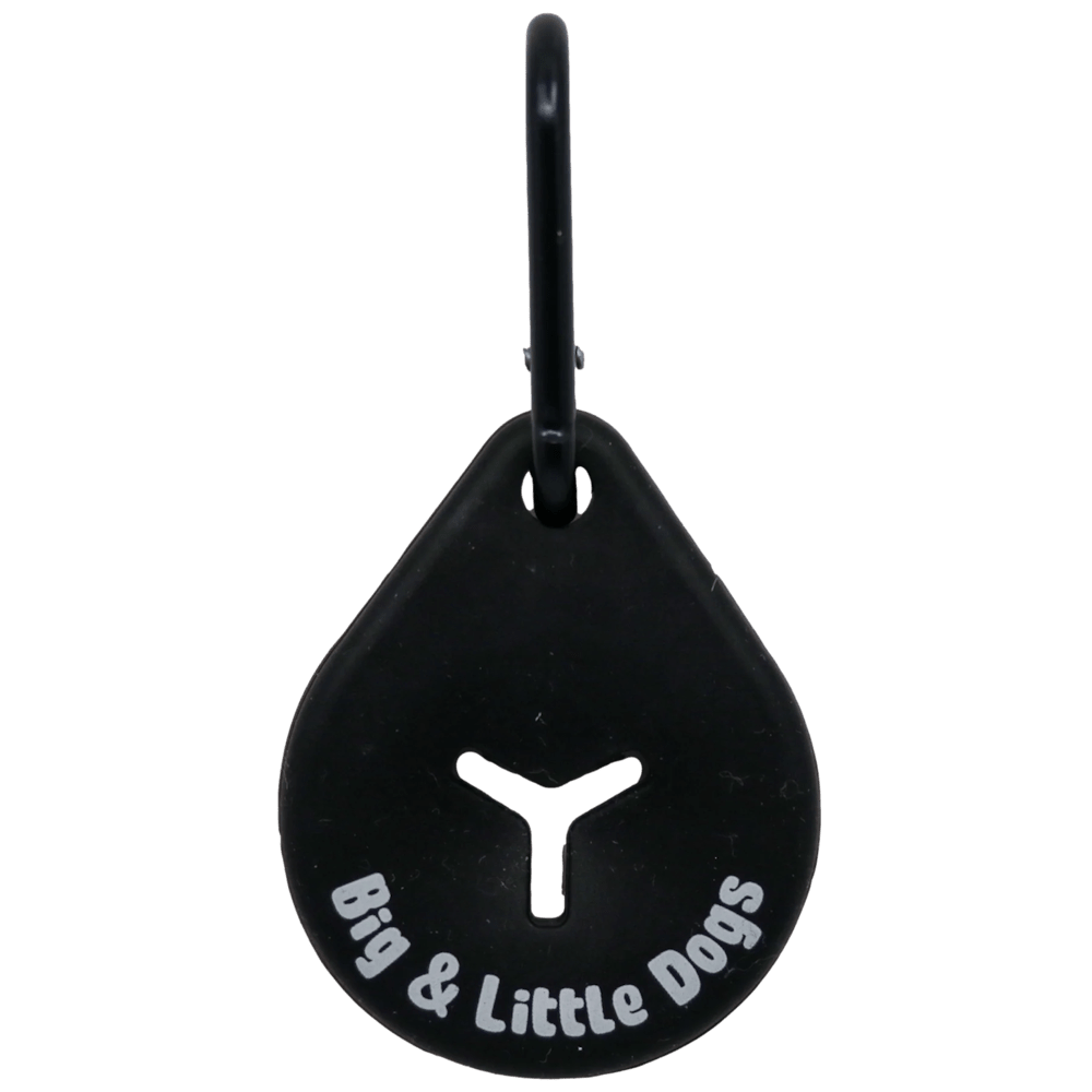 Big & Little Dogs Poop Holder - Black - Poop Bag Holders from Big & Little Dogs at DoggyTopia