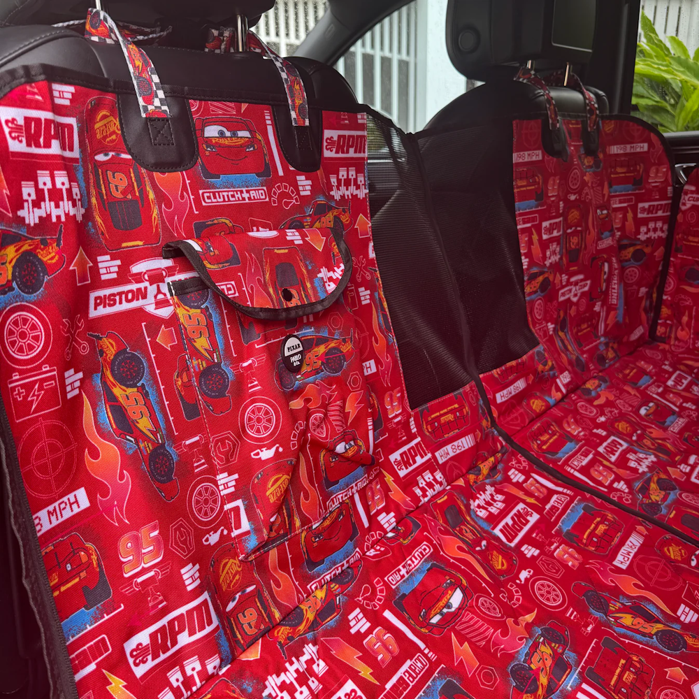 Pablo & Co Cars Deluxe Hammock Car Seat Cover - Car Seat Cover from Pablo & Co Disney at DoggyTopia