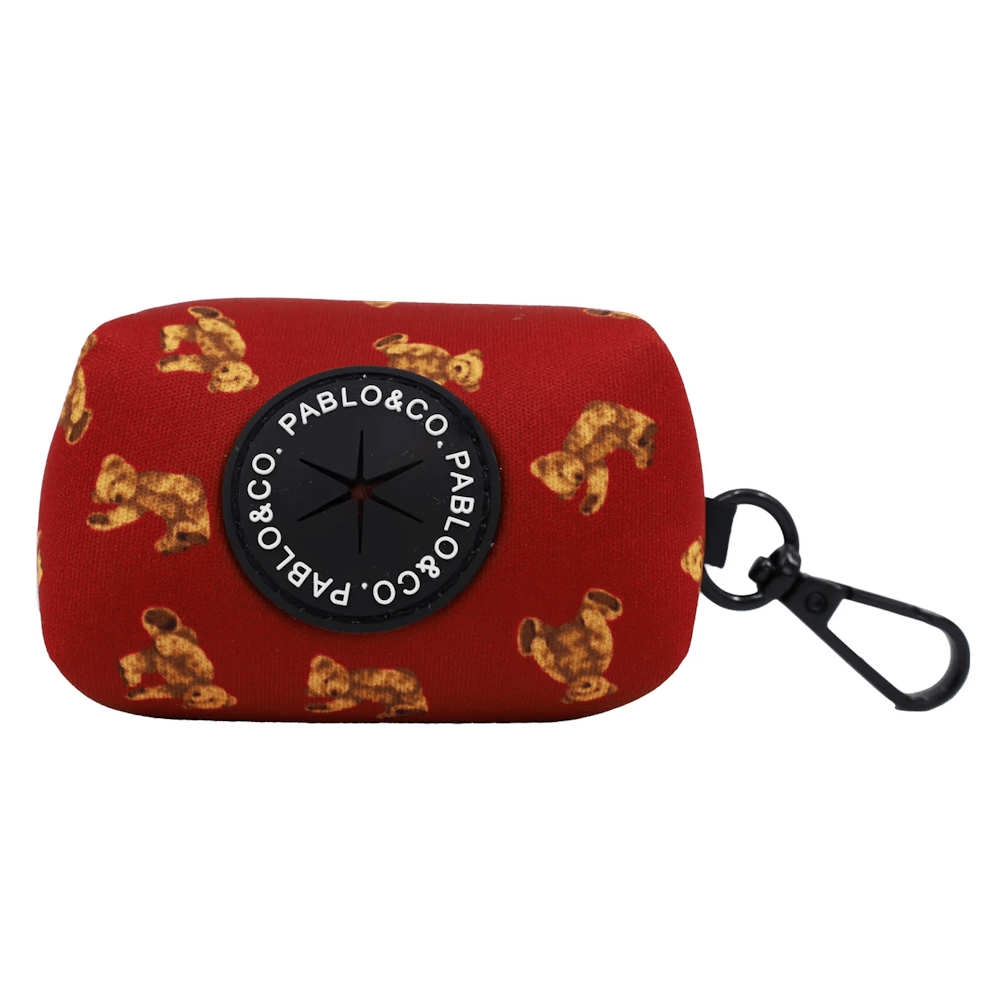 Pablo & Co Henry Bear Poop Bag Holder - Poop Bag Holders from Pablo & Co at DoggyTopia