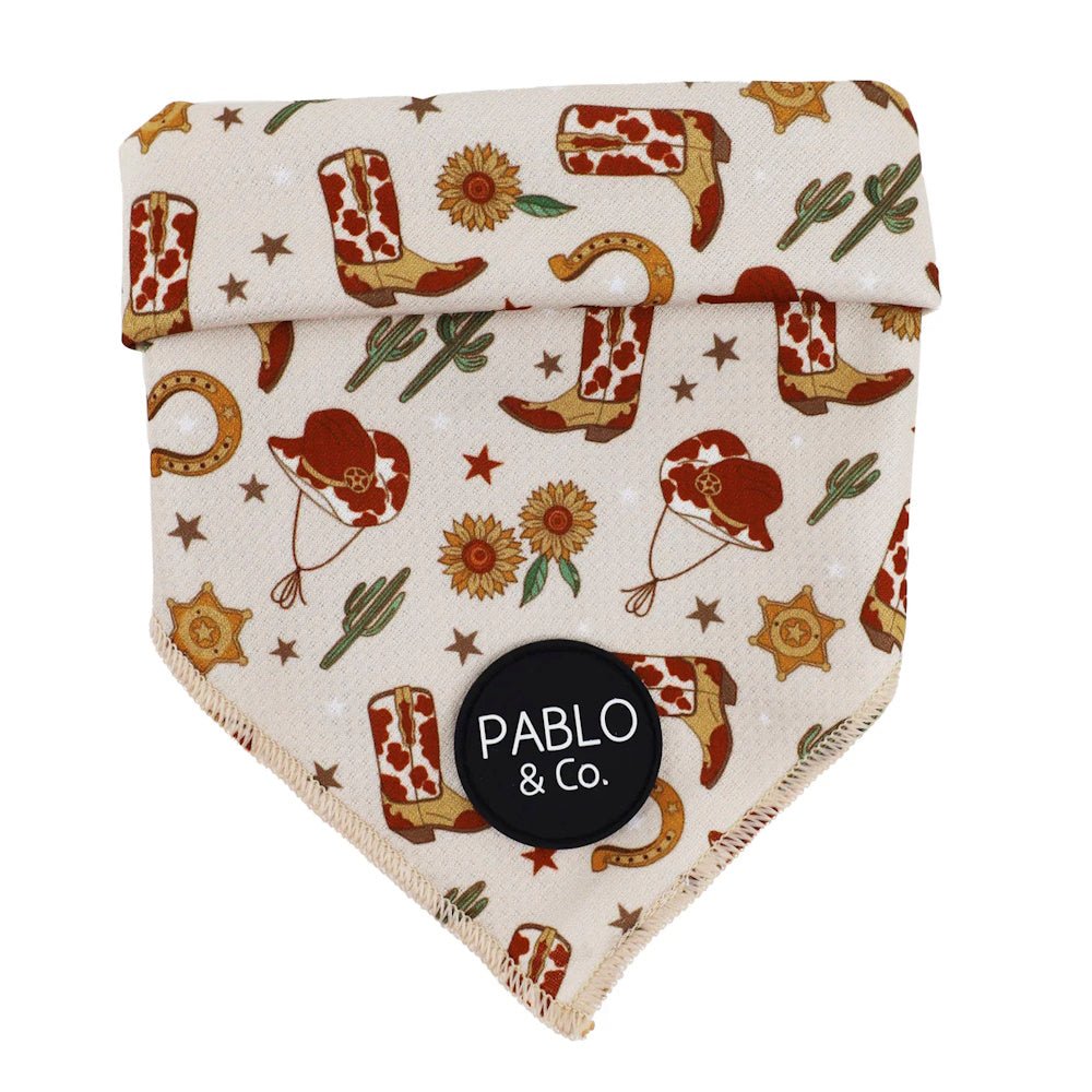 Pablo & Co Howdy Bandana - Bandanas from Pablo & Co at DoggyTopia