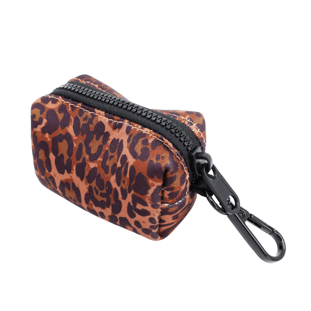 Pablo & Co Leopard Poop Bag Holder - Poop Bag Holders from Pablo & Co at DoggyTopia