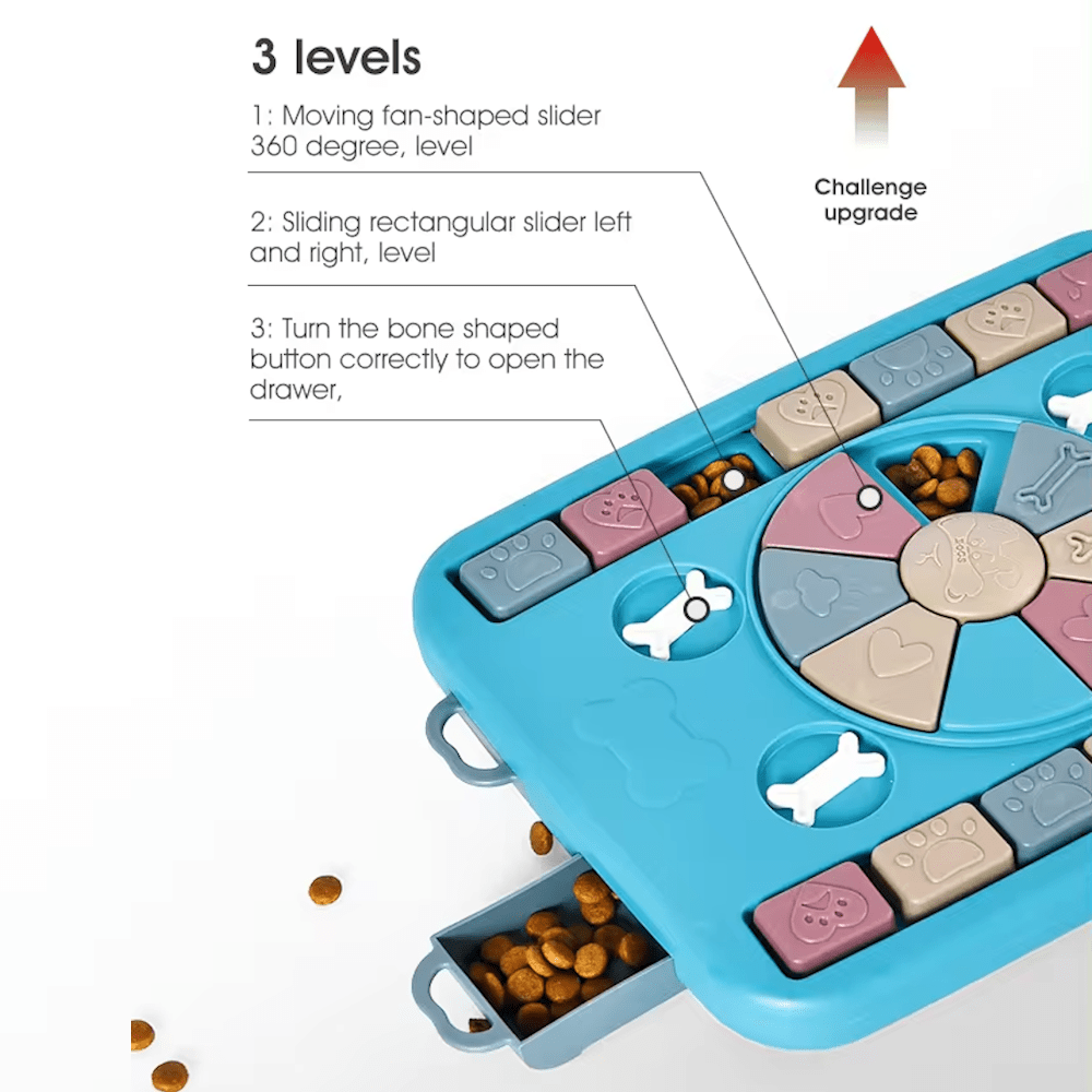Paws n Bones Dog Treat Puzzle - Puzzles from Sale at DoggyTopia