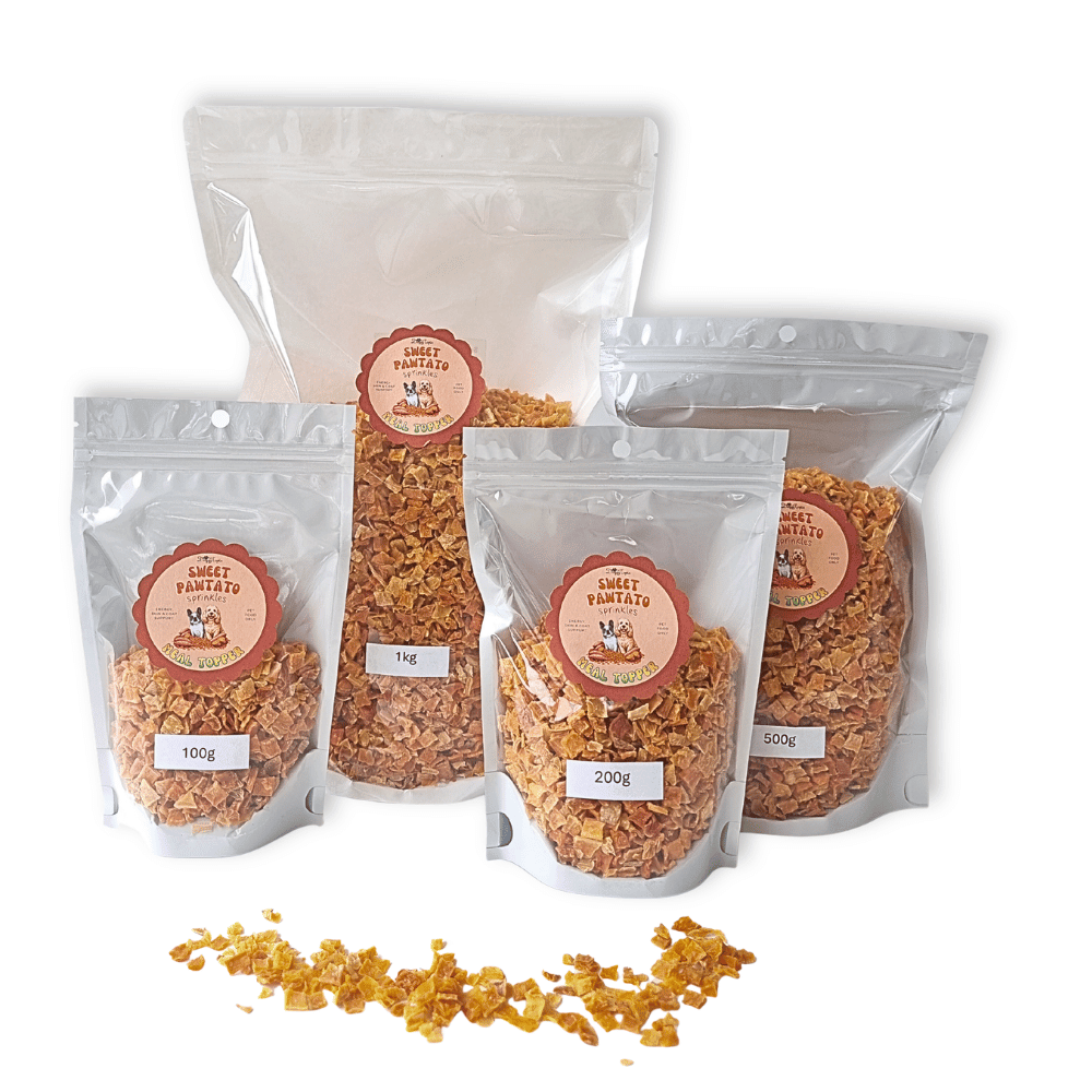 Sweet Pawtato Sprinkles Meal Topper - Meal Topper from DoggyTopia at DoggyTopia