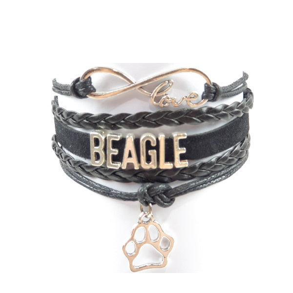 Infinity Love Beagle Jewellery BraceletDoggyTopia