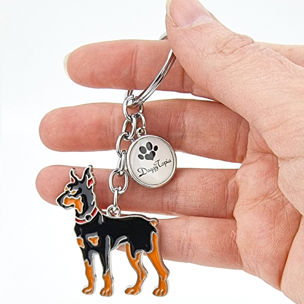 Key Ring Doberman