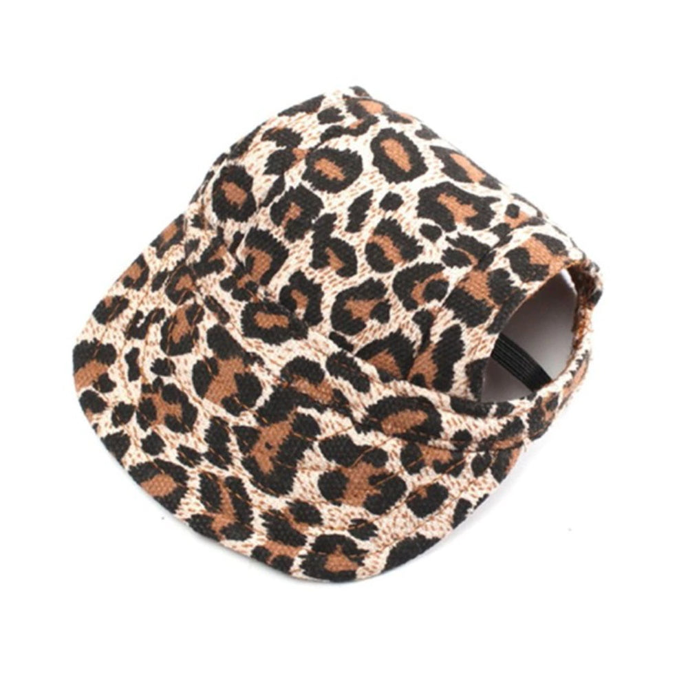 Dog Cap - Leopard